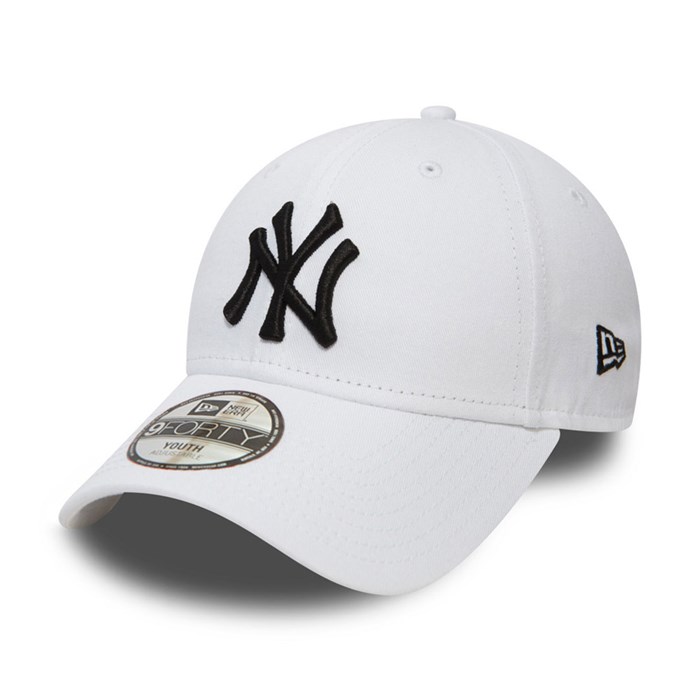New York Yankees Lapset 9FORTY Lippis Valkoinen - New Era Lippikset Tarjota FI-392160